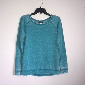 Daytrip criss cross back sweatshirt